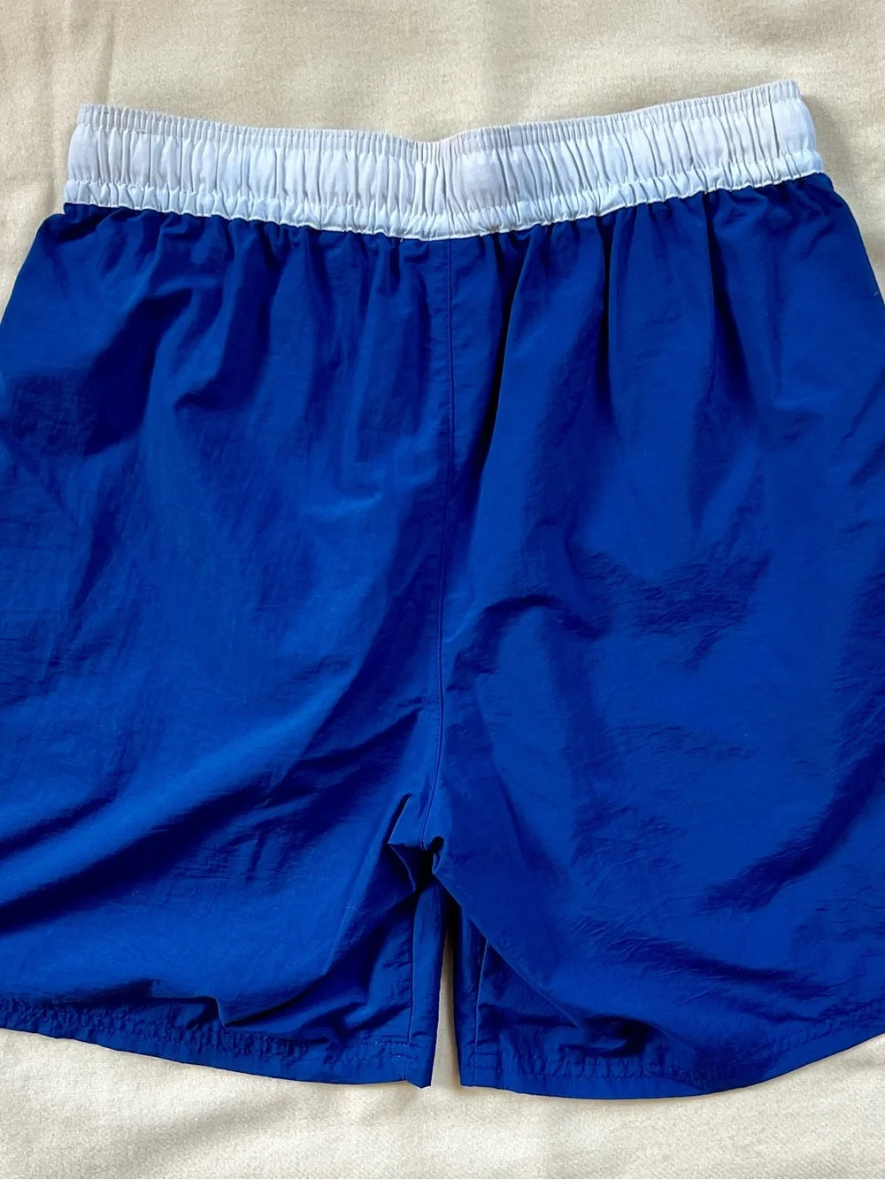 Russell Athletic Nylon Shorts Blue\White Size M